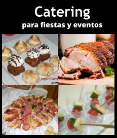 CATERING PARA Fiestas adultos Y EVENTOS - CATERING PARA CUMPLEAOS
